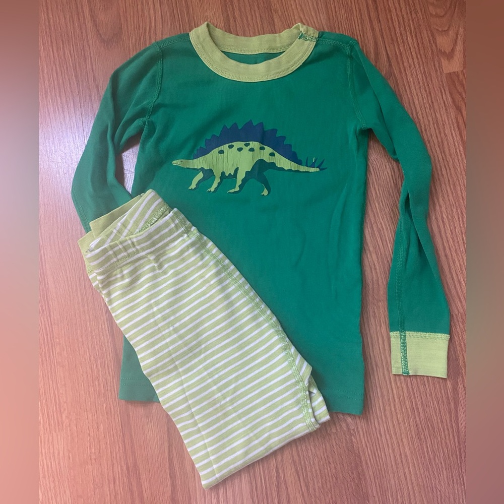 Hanna Andersson dino pajama set